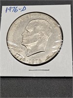 1976 -D Bicentennial Eisenhower Dollar