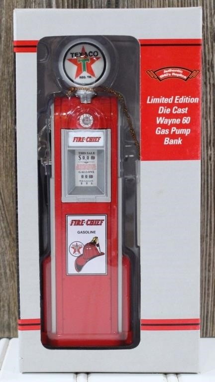 Wayne 60 LE Die Cast Gas Pump Bank Replica