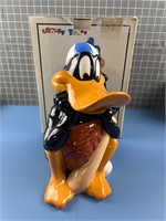 LOONEY TUNES DAFFY DUCK VINTAGE COOKIE JAR W/BOX