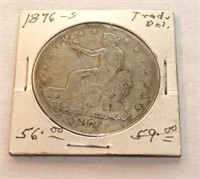 1876 trade dollar S