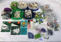 Marbles Beads Shells Lot