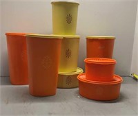 Tupperware lot of storage containers