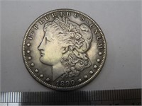 1890cc Morgan Silver Dollar
