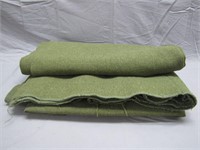 Vintage Wool Army Blanket