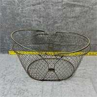 Metal Wire Basket with Handles