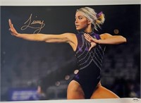 Olivia Dunne Signed 8x14 with COA