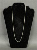 GP 925 Silver Rope Chain