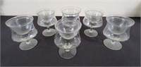 2 Piece Glass Caviar Serving Dishes (6)