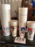 Souvenir baseball cups