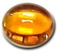 Genuine 1.50ct Oval Citrine Cabochon