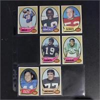 1970 Topps Football Cards 24 different in 9 sleeve