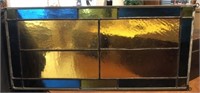 Stained Glass Wall Hanging 18x8 1/2