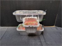 (3)Chefs Secret 3pk Aluminum Foil Loaf Pan Set