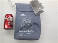 High Sierra Packable Duffle Bag Small 18x10x10"