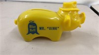 Blue Bell Seluloid Piggy Bank