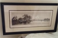 Lake view Wall Art Framed