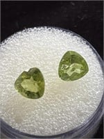 2.66cts tw Peridot Gemstones in Gem Jar