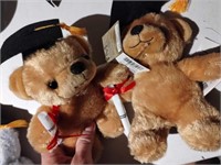 Set of 2 Graduation Bears