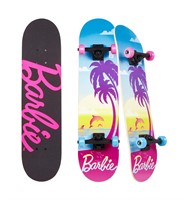 Barbie Skateboard with Printed Graphic Grip Tape -