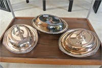 Silverplate Entree Dishes