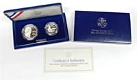 1993 BILL of RIGHTS 2-COIN PROOF SET