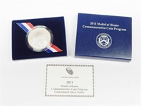 2011 MEDAL of HONOR UNCIRCULATED SILVER DOLLAR