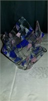 Free Form Glass Handkerchief Vase