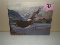 CANVAS PAINTING OF EAGLE