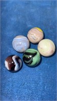 Vintage swirl marbles mint condition