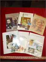 6pc US Commemorative Mint Stamp Books 1980 - 1986
