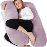 59" Chilling Home Pregnancy Pillow, U Shaped,