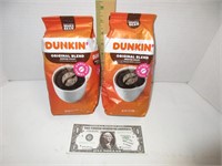 2 Dunkin Coffees