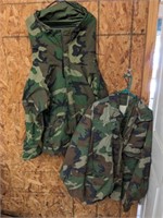 LINED CAMO COAT