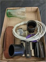 STEEL CABLE, LENS, BINOCS, COKE GLASS