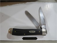 CASE 10207 SS 2 BLADE TRAPPER POCKET KNIFE
