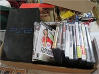 PLAYSTATION 2 COMPLETE W/ 12 GAMES