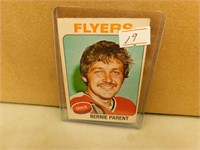 1975 OPC Bernie Parent #300 Hockey Card