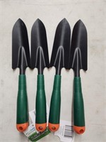 (4) Plastic Grip Trowels