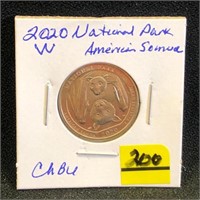 2020W National Park American Samoa Quarter