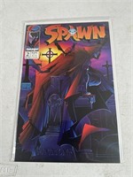 SPAWN #2 - (1ST APP OF CLOWN "THE VIOLATOR" 2ND