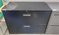 2 DRAWER METAL LATERAL FILE CABINET