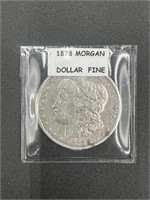 1878 Morgan Dollar - FIne