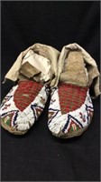 Sioux Beaded Moccasins 1900s