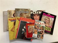 MIxed Calendar and Books-Playboy