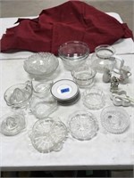 glass bowls, juicers, caraffe, an more