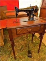 Singer 1949 sewing machine Serial Number AJ233792