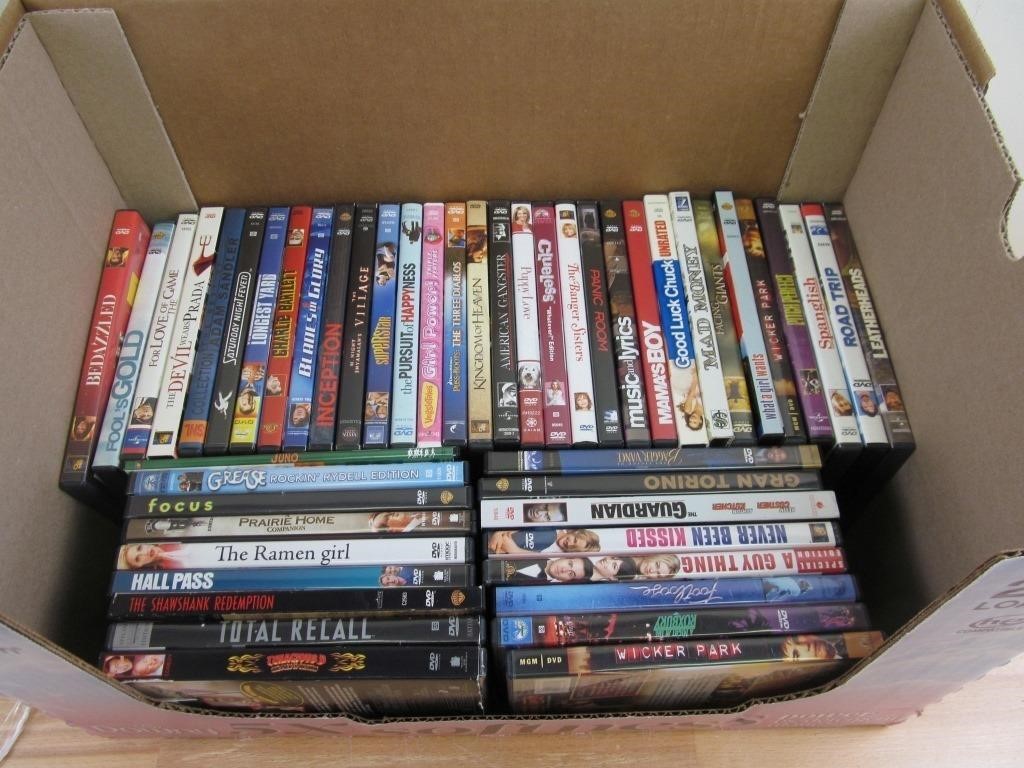 Big Lot of DVDs good condition