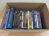 Lot of Mostly Blu Ray Some DVDs