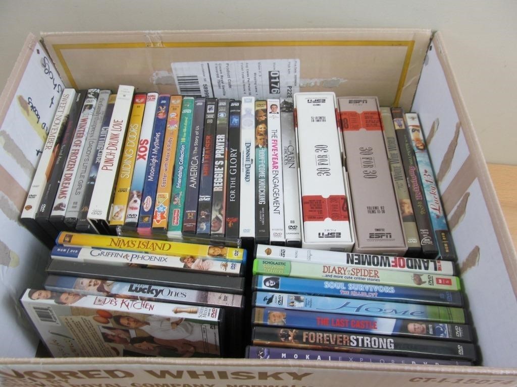 Big Lot of DVDs good condition