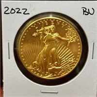 2022 1oz. GOLD EAGLE - BU